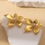 Aros Flor perla