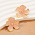 Aros Flor esmaltada - comprar online