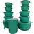 Kit Bowl Potes Plásticos Redondo 10 peças + 1 Jarra - loja online