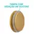 Kit De 8 Potes Hermético Mantimento De Vidro Com Tampa Bambu 200ml