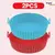 KIT 5 Forma De Silicone Para Air Fryer Forno Microondas Fritadeira Assadeira – Reutilizável Antiaderente Flexível na internet