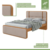 CAMA LOPAS CASAL LEDER BEGE/CORANO AMENDOA CLEAN - Barbosa Móveis