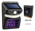Lampara mata moscos con panel solar
