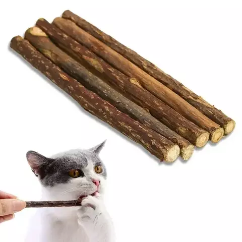 Palitos Dentales de Madera para Gatos X 5* - comprar en línea