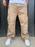 Pantalón baggy Cargo Beige