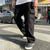 Pantalón baggy cargo Jean Black