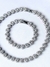 Colar Inspiração Swarovski - PRATA - Livz