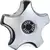 CENTRO TAZA TRAS.20´´/ 21-1/2´´/ 22´´ 5 PUNTAS S/SOPORTE