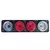 FAROS TRASEROS. CUADRUPLE S/VENTANA AP 934/09 - comprar online