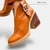 Dakota High - Botines texanos con taco y hebilla