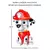 Cofrinho Patrulha Canina Marshall - 2971 - Disneylandia Toy
