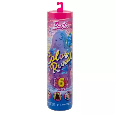 Boneca Barbie Color Reveal Animais com Balões – Mattel