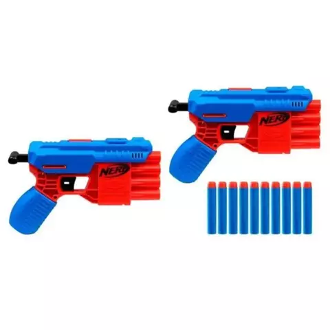 Lança Dardos Nerf Alpha Strike Claw Dual QS-4 - F2468