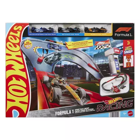 Hot Wheels Formula 1 - Pista de Corrida Sprint - Mattel