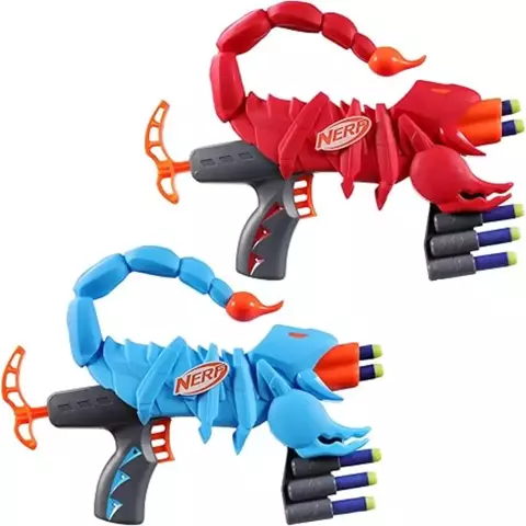 Lançadores Nerf Wild Venompack – 2 em 1 com Design de Escorpião – F9137