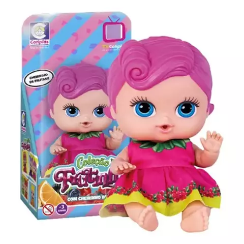 Boneca Cheirinho Frutinhas Groselha - 2511
