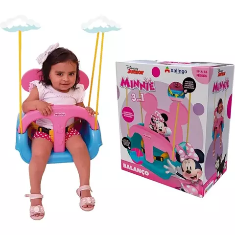 Balanço Infantil Minnie Rosa Xalingo – 19809