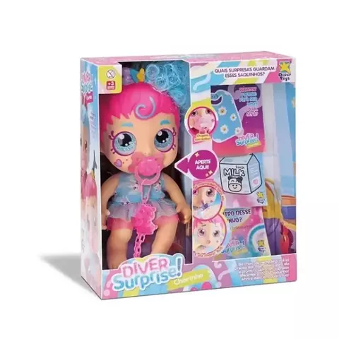 Boneca Diver Surprise Baby “Mama e Chora” Sortida – 8235