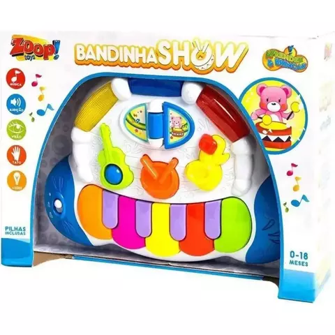 Teclado Infantil Bandinha Show Zoop Toys – ZP00003