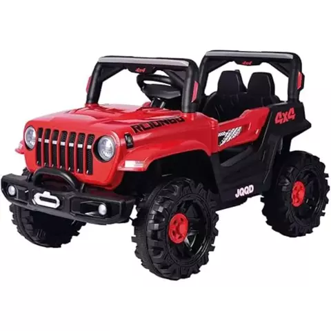 Carro Elétrico Jipe Off Road 12V com Controle Remoto Vermelho - 10496