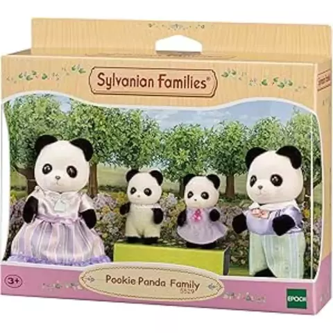 Sylvanian Families Família Dos Pandas Graciosos - 5529