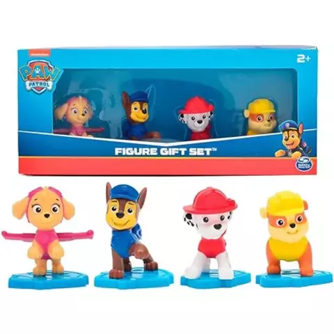 Pack com 4 Mini Figuras Patrulha Canina Sunny – 3596