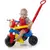 Triciclo Infantil Kemotoca BABY DOG AZUL com Haste - BQ0517M - Disneylandia Toy