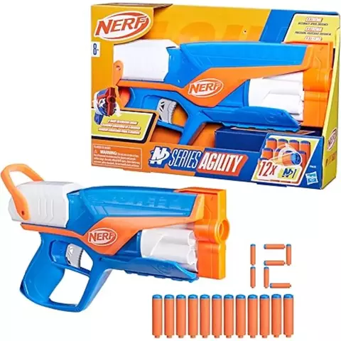 Lançador Nerf N Series Agility com 12 Dardos N1 – F8630