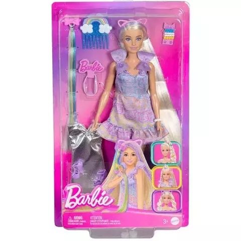 Boneca Barbie Fun & Fancy com Cabelos Longos e Acessórios - Mattel