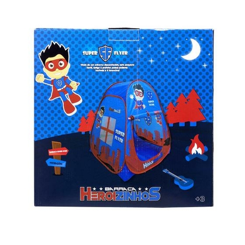 Barraca Triangular Infantil Portátil Heroizinhos - Unik Toys