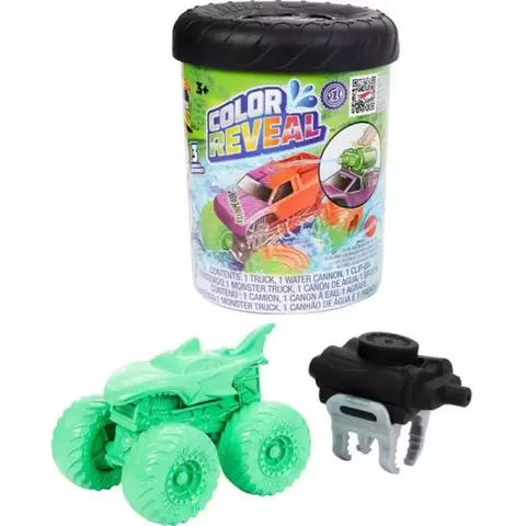 Hot Wheels Monster Trucks Color Reveal Surpresa – HJF39