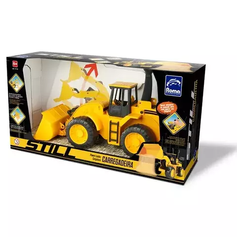 Carregadeira Still Escavadeira Mecânica – Roma Brinquedos