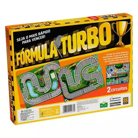 Jogo de Tabuleiro Fórmula Turbo - Grow