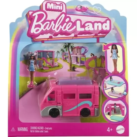 Conjunto BarbieLand Mini Veículos e Acessórios Mattel