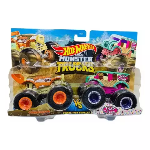 Hot Wheels Monster Trucks – Pack com 2 Carrinhos FYJ64