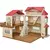 Casa Telhado Vermelho com Luzes e Sótão Secreto - 5708 - Disneylandia Toy