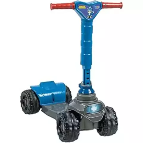 Patinete Infantil SUPER SÔNICO Azul e Cinza - BQ0533M