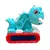 Dinossauro Robô Trator Led Toca Música Solta Fumaça - 08076 - comprar online