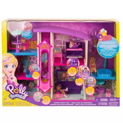Polly Pocket Mega Casa de Surpresas – GFR12
