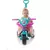 Triciclo Kemotoca Baby Dog com Haste Roxo - BQ0514M - Disneylandia Toy