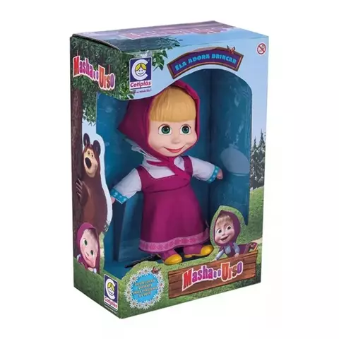 Boneca de Vinil Masha – Masha e o Urso – 2404