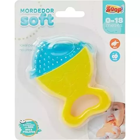 Mordedor Infantil Soft Peixe Multicor - ZP00512 - comprar online