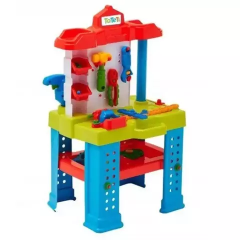 Bancada de Trabalho Infantil com Ferramentas Calesita – 450