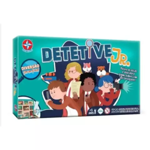 Jogo de Tabuleiro Infantil Detetive Júnior – 5257