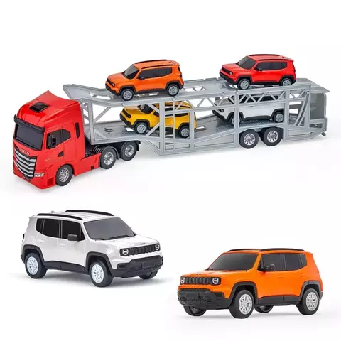 Iveco S‑Way Cegonha com Jeep Renegade Sortidos