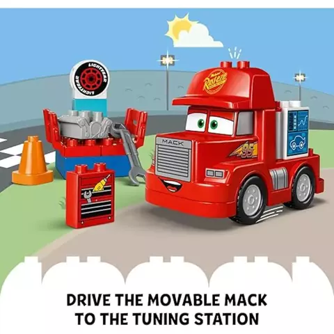 LEGO DUPLO Disney – Mack na Corrida 14 Peças – 10417