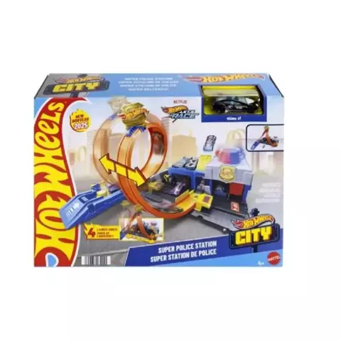 Hot Wheels City Super Delegacia – JBM71