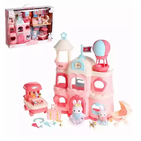 Palácio Encantado – Casinha Feliz com Personagens e Acessórios