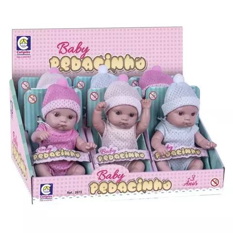 Boneca Display Baby Pedacinho Sortido – Cotiplás – 2778
