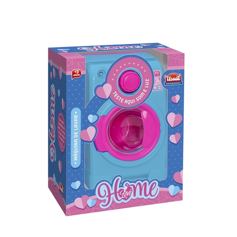Máquina de Lavar Infantil Home Love – Usual Brinquedos